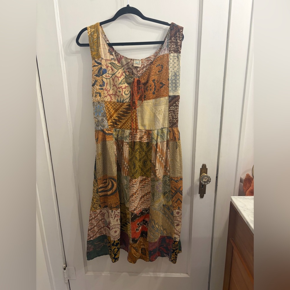 Jaded Gypsy Patchwork Sleeveless Dress